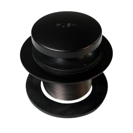 Westbrass Tip Toe 1-3/8" NPSM Fine Thread Bath Drain in Oil Rubbed Bronze D3323-12